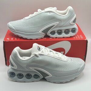 Women's Nike Air Max DN White Metallic Silver Size 9  FJ3145-100 NEW